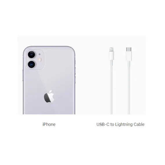 Mobile phone Apple iPhone 11 2020 Single Sim 64GB purple, 3 image