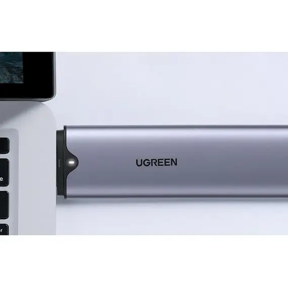 გარე მყარი დისკის ჩასადები Ugreen CM353 (70532), USB-C + USB-A M.2 NVMe Hard Drive Enclosure , 4 image - Primestore.ge