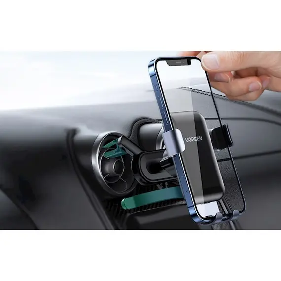 მობილურის დამჭერი Ugreen LP274 (30401), Gravity Phone Holder for Round Air Vent , 2 image - Primestore.ge