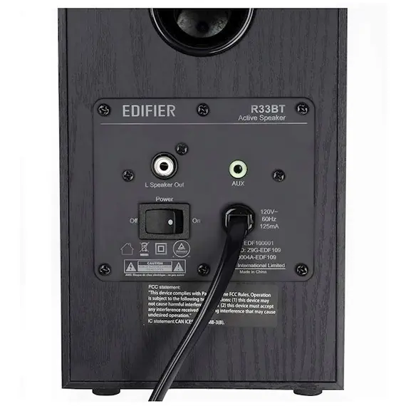 დინამიკი Edifier R33BT, 10W, Bluetooth, Active Computer Speakers, Black , 5 image - Primestore.ge