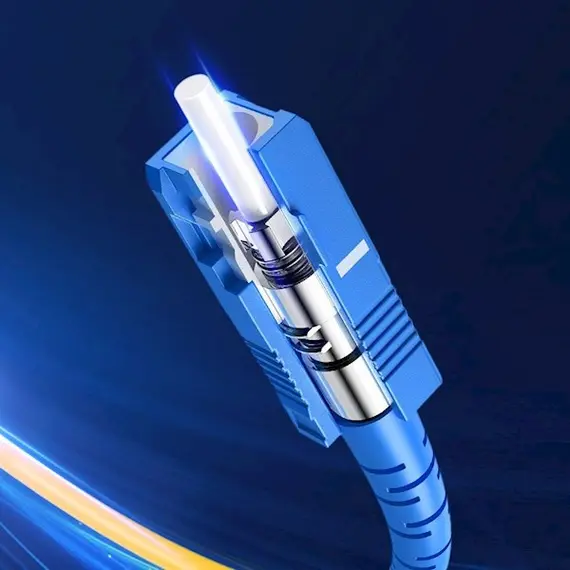 ოპტიკური ქსელის კაბელი UGREEN NW131 (80380) SC/UPC To SC/UPC Simplex Single Mode Fiber Optic Patch Cable 5M , 7 image - Primestore.ge