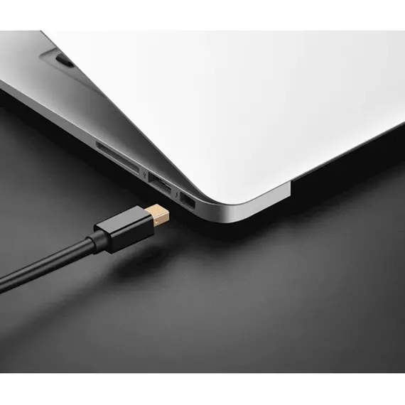 კაბელი UGREEN MD105 (10477) Mini DP to DP Cable 1.5m (Black) , 3 image - Primestore.ge