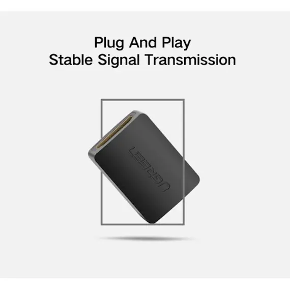 ადაპტერი UGREEN 20107 HDMI Female to Female Adapter (Black) , 5 image - Primestore.ge