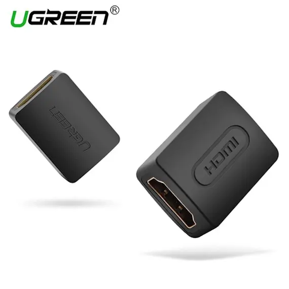 ადაპტერი UGREEN 20107 HDMI Female to Female Adapter (Black)  - Primestore.ge