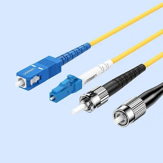ოპტიკური ქსელის კაბელი UGREEN NW131 (80380) SC/UPC To SC/UPC Simplex Single Mode Fiber Optic Patch Cable 5M , 2 image - Primestore.ge