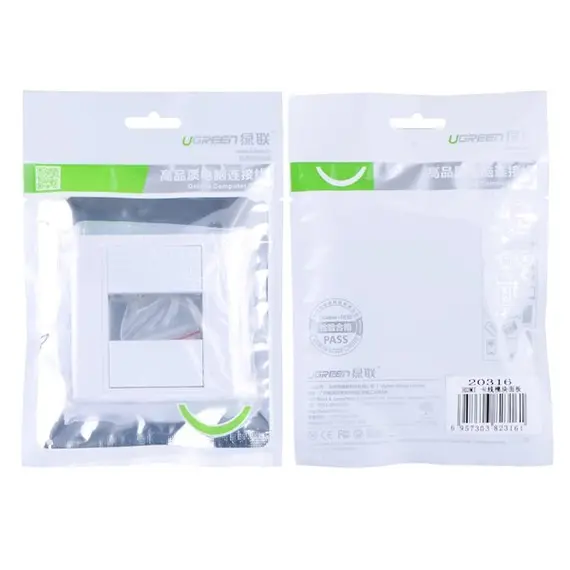 ქსელის კაბელი UGREEN NW102 (20163) Cat6 Patch Cord UTP Lan Cable 8m (Black) , 4 image - Primestore.ge