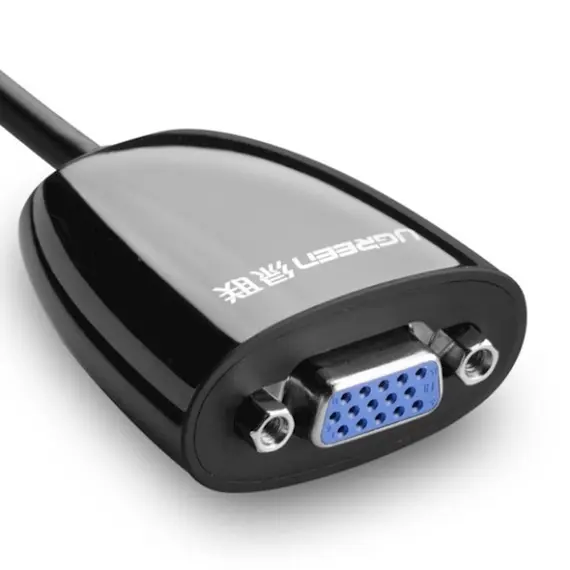 ადაპტერი UGREEN MM105 (40253) HDMI to VGA converter without Audio Black , 3 image - Primestore.ge