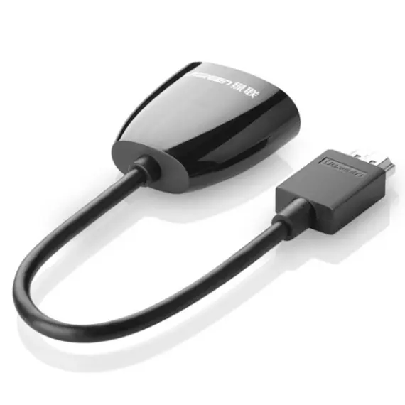 ადაპტერი UGREEN MM105 (40253) HDMI to VGA converter without Audio Black , 2 image - Primestore.ge