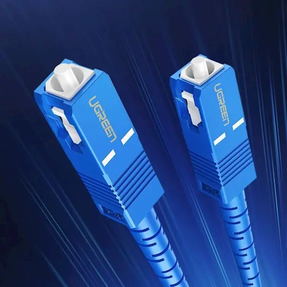 ოპტიკური ქსელის კაბელი UGREEN NW131 (80380) SC/UPC To SC/UPC Simplex Single Mode Fiber Optic Patch Cable 5M , 3 image - Primestore.ge