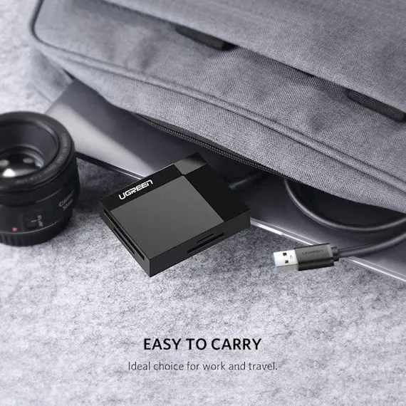 ბარათის წამკითხველი UGREEN CR125 (30333) USB 3.0 All-in-One Card Reader 0.5M , 5 image - Primestore.ge
