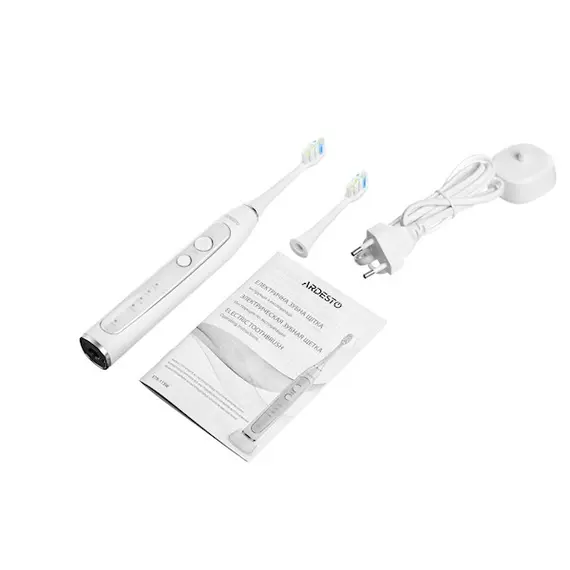 კბილის ელექტრო ჯაგრისი Ardesto Electric Tooth Brush ETB-113W white , 2 image - Primestore.ge
