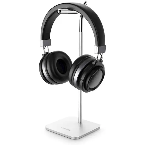 Headphone Stand UGREEN LP143 (80701) Earphone Holder Stand, Silver, 2 image