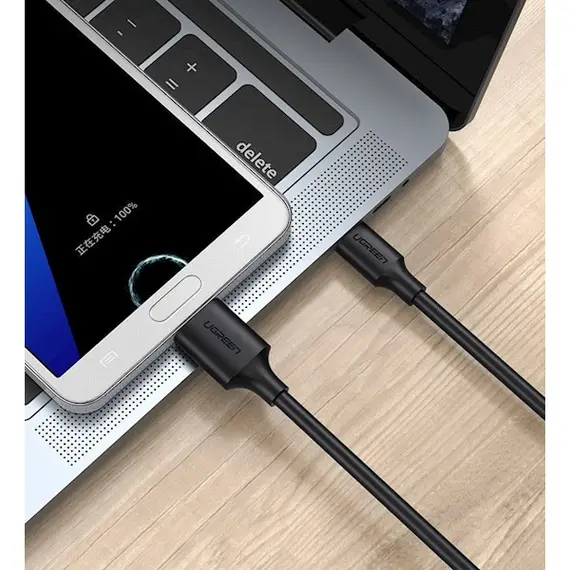 Micro-B USB კაბელი UGREEN US312 (20103) Type-c to Micro B USB 3.0 to USB-C Cable 1M , 4 image - Primestore.ge