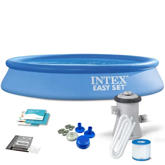 გასაბერი აუზი INTEX 28118 (ფილტრით)  - Primestore.ge