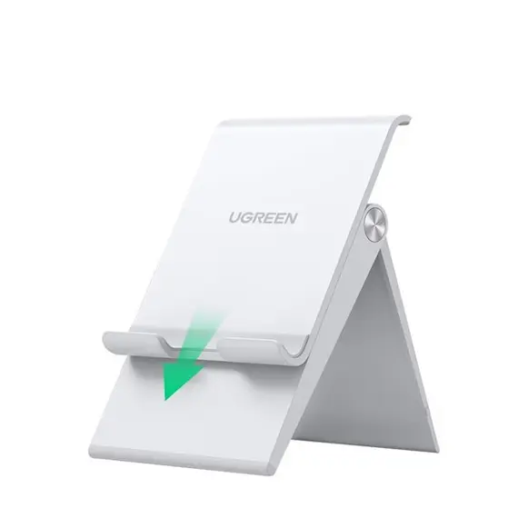 მობილურის დამჭერი UGREEN 80704 Adjustable Portable Stand (White) , 6 image - Primestore.ge
