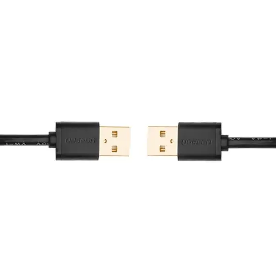 USB კაბელი UGREEN (10310) USB Male to Male Cable 1.5m (Black) , 2 image - Primestore.ge