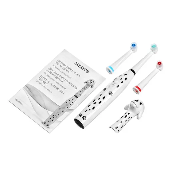 კბილის საბავშვო ელექტრო ჯაგრისი Ardesto Electric Tooth Brush ETB-003DOG for children , 3 image - Primestore.ge