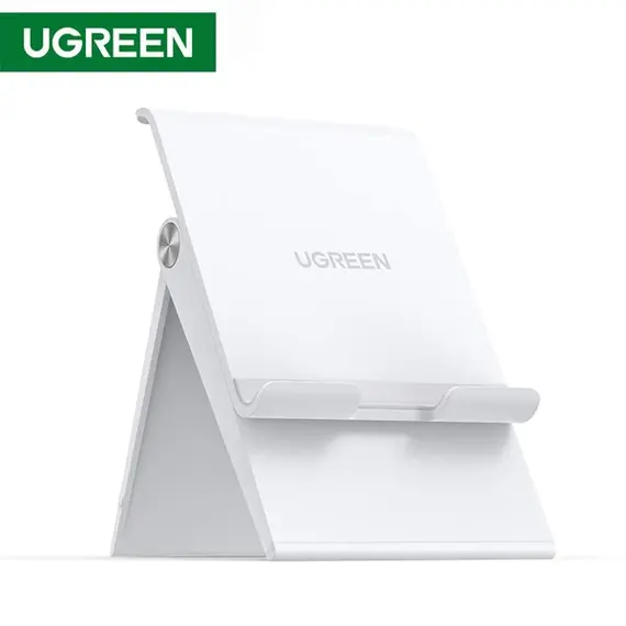 მობილურის დამჭერი UGREEN 80704 Adjustable Portable Stand (White)  - Primestore.ge