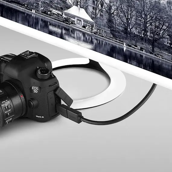 HDMI ადაპტერი UGREEN 20101 Mini HDMI Male to HDMI Female Adapter, Black , 6 image - Primestore.ge