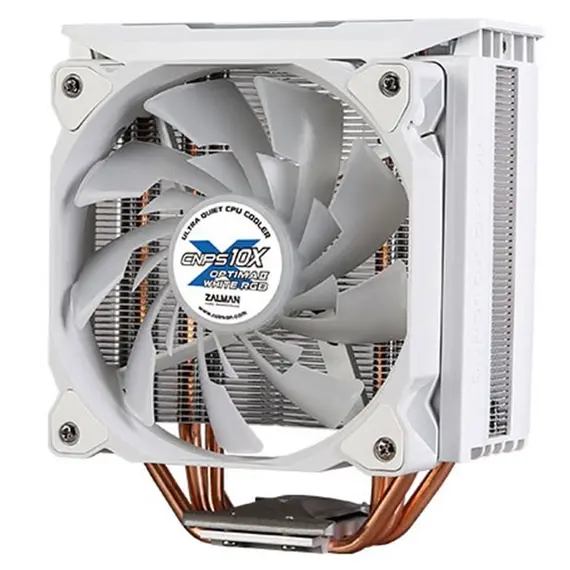 ქულერი Zalman CPU cooling system CNPS10X OPTIMA II White RGB LGA2066,2011-V3,2011,115X,1366,*1700 (ZM-1700MKD), AM4,AM3+,AM3,FM2+,FM2, 120mm,TDP180W , 3 image - Primestore.ge
