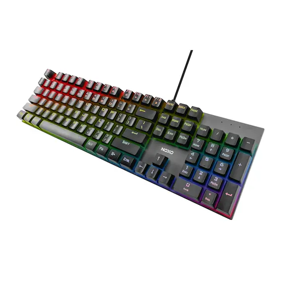 კლავიატურა NOXO Retaliation Mechanical gaming keyboard, Blueswitches, EN/RU , 3 image - Primestore.ge