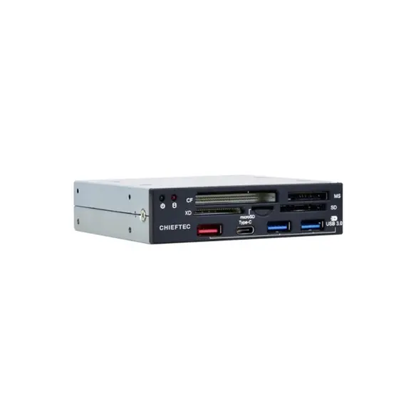 Drive CHIEFTEC All-in-One card-reader, 3xUSB3.0,1xUSB Type-C, RETAIL, 2 image
