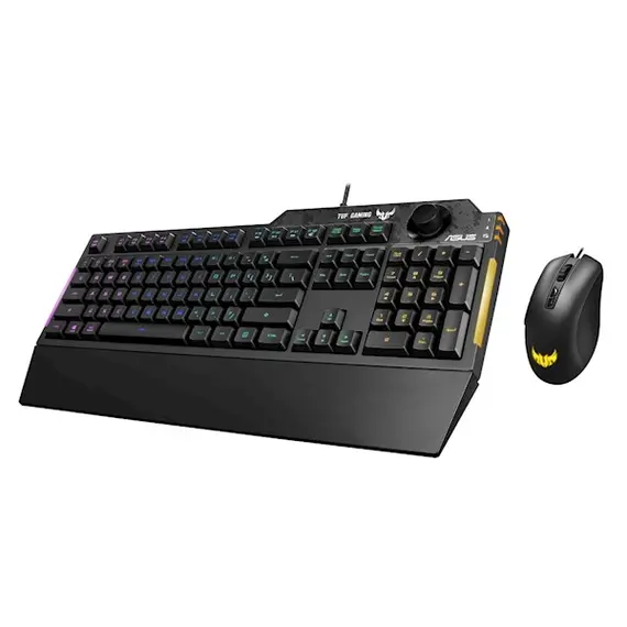 კლავიატურა და მაუსი ASUS TUF Gaming Combo K1&M3 USB Black , 2 image - Primestore.ge