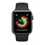 Smart Watch Apple Watch Series 3 GPS 42mm Space Gray Aluminum Case with Black Sport Band MTF32
