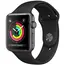 Smart Watch Apple Watch Series 3 GPS 42mm Space Gray Aluminum Case with Black Sport Band MTF32, 2 image