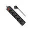 დამაგრძელებელი კაბელი Defender Power Strip ES 3m 5 Plug - Primestore.ge
