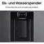 მაცივარი Samsung RS67A8510B1/WT -  178x92x72, SBS, Dispenser , 634 Litres, Smart Conversion, TwinCooling, BLACK , 4 image - Primestore.ge