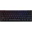 Keyboard Ducky Keyboard One 2 Mini, Cherry Silent Red, RGB LED, UA/RU, Black-White, 2 image
