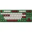 კლავიატურა Akko Keyboard  3087 Matcha Red Bean Gateron Pink, RU, Green , 2 image - Primestore.ge