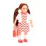 თოჯინის ტანსაცმელი LORI 6" DOLL CHEVRON DRESS , 3 image - Primestore.ge