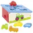 ხის ასაწყობი ფაზლი Goki Sort Box, vehicles 58668  - Primestore.ge