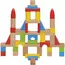ხის სამშენებლო ბლოკები goki Building blocks, basic. 58575  - Primestore.ge