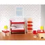 ხის ავეჯის ნაკრები goki Set for dolls Furniture for children's room 51719G , 3 image - Primestore.ge