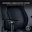 გეიმერული სავარძელი RAZER Gaming chair Iskur Black , 5 image - Primestore.ge