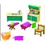 სათამაშო სამზარეულოს ნაკრები Li`l Woodzeez KITCHENETTE & HOUSEKEEPING SET 6125Z , 3 image - Primestore.ge
