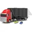 სატვირთო მანქანა DRIVEN Pull-Back Flat Face Cab Carrier Truck w/ 2 Cars WH1124Z  - Primestore.ge