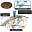 აეროპორტის ნაკრები DRIVEN Game set Airport 32 el. WH1077Z , 3 image - Primestore.ge