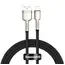 კაბელი Baseus Cafule Series Metal Data Cable Lightning 2.4A 1m CALJK-A01  - Primestore.ge