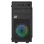 Processor case 2E Computer case BASIS (RD850) MiniT, Micro ATX, Mini ITX, 2xUSB2.0, 1xUSB3.0, 1x120mm ARGB, acrylic, (side panel), without PSU, black, 2 image