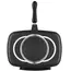 გრილის ტაფა Ardesto Double-sided grill pan Gemini Grill 36 cm, black, aluminum , 2 image - Primestore.ge