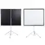 პროექტორის ეკრანი  სადგამით ALLSCREEN TRIPOD PROJECTION SCREEN 160X160CM HD FABRIC 89 inch CTP-6363 , 2 image - Primestore.ge