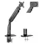 მონიტორის საკიდი 2E Single Monitor Select Spring Assisted Aluminum Monitor Arm with USB  - Primestore.ge