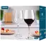 ღვინის ჭიქები Ardesto Wine glasses set Gloria 6 pcs, 480 ml, glass , 2 image - Primestore.ge