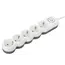დამაგრძელებელი კაბელი 2E 5 Ways socket,with children protection.H05VV-F 3G*1.0mm, 3m, white, suitable for vertical mounting , 3 image - Primestore.ge