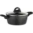 ქვაბი Ardesto Casserole Gemini Anzio, glass lid, 3.8 l, black, aluminum  - Primestore.ge