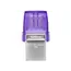 USB ფლეშ მეხსიერება Kingston 128GB DataTraveler microDuo 3C 200MB/s dual USB-A + USB-C (DTDUO3CG3/128GB)  - Primestore.ge